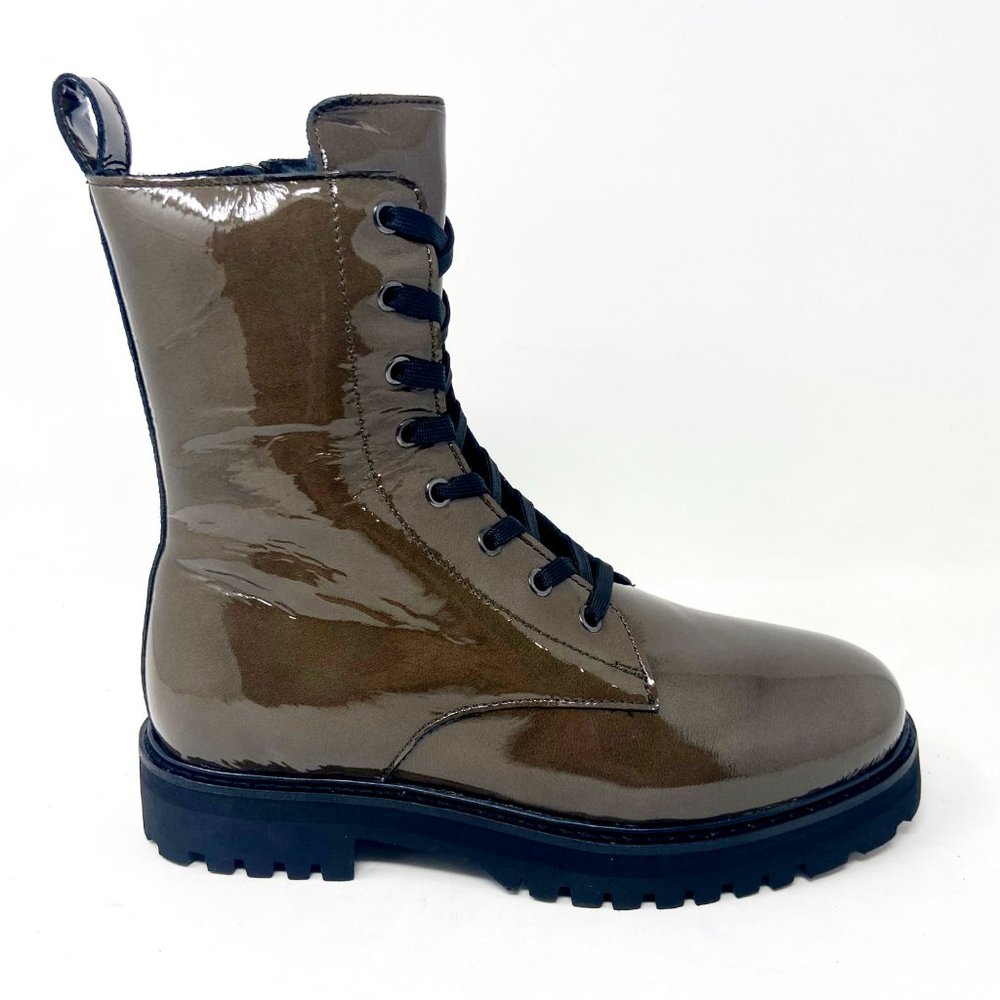 Thursday Boot Womens Olive Combat Handcrafted Leather